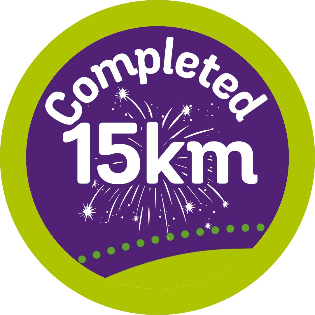 Completed 15km