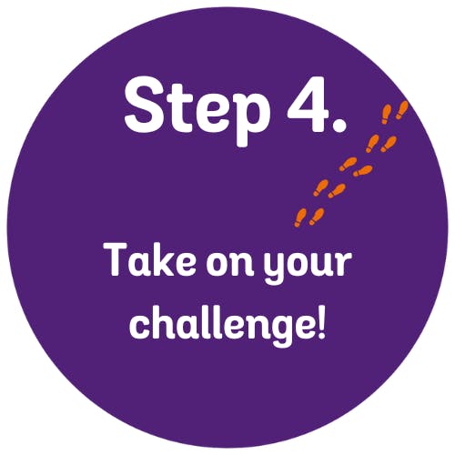 Step 4: Take on your challenge