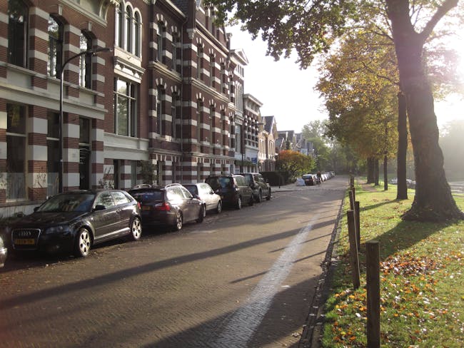 Schotersingel Haarlem met inrichting volgens HIOR