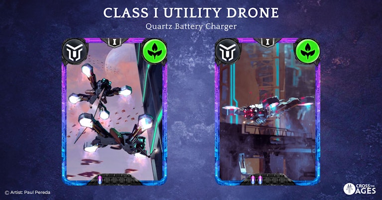 SR Cards Class I Utility Drone standard and alternative