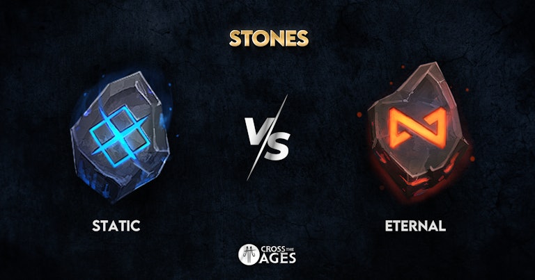 Static Stones and Eternal Stones