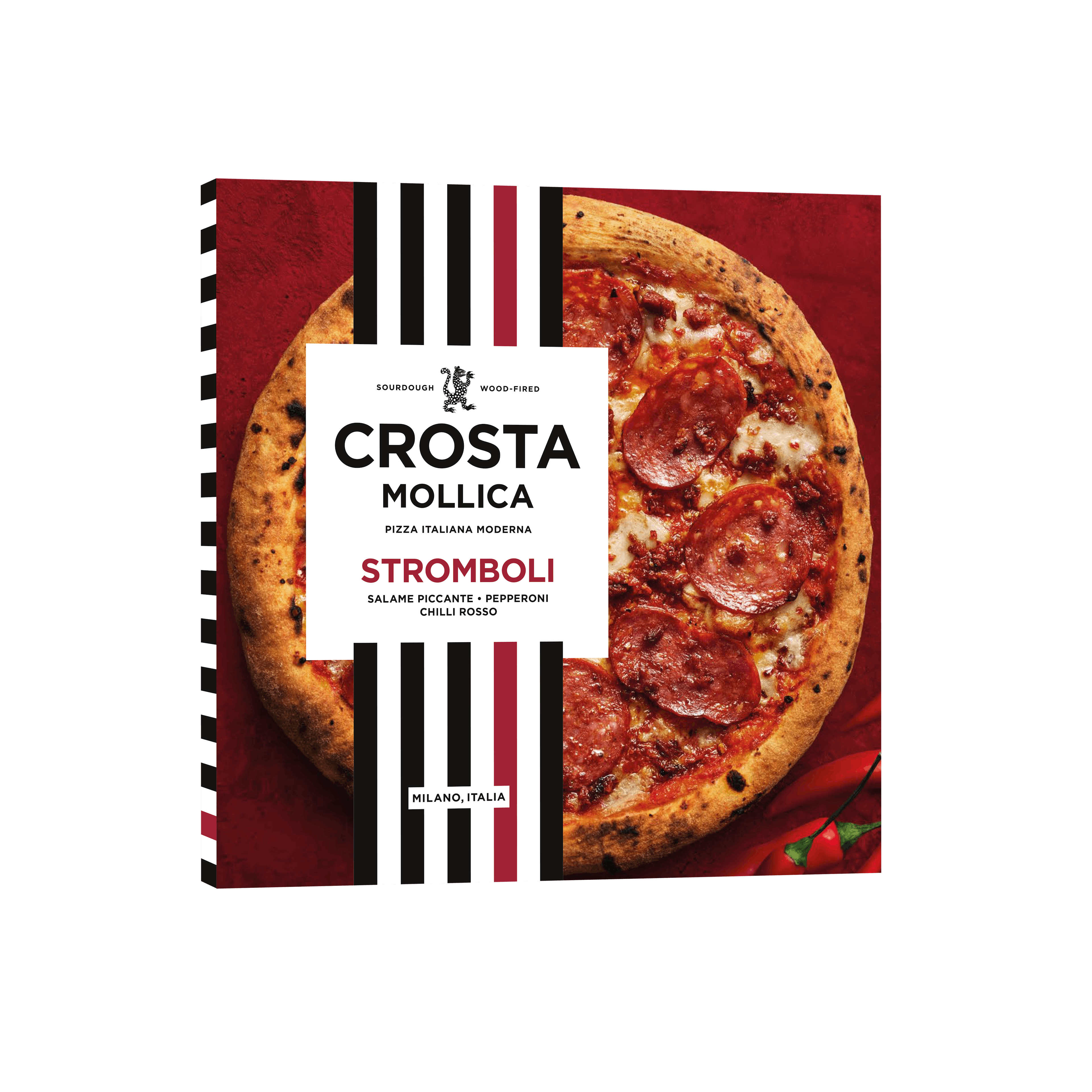 Crosta Mollica Pizza Italiana Stromboli