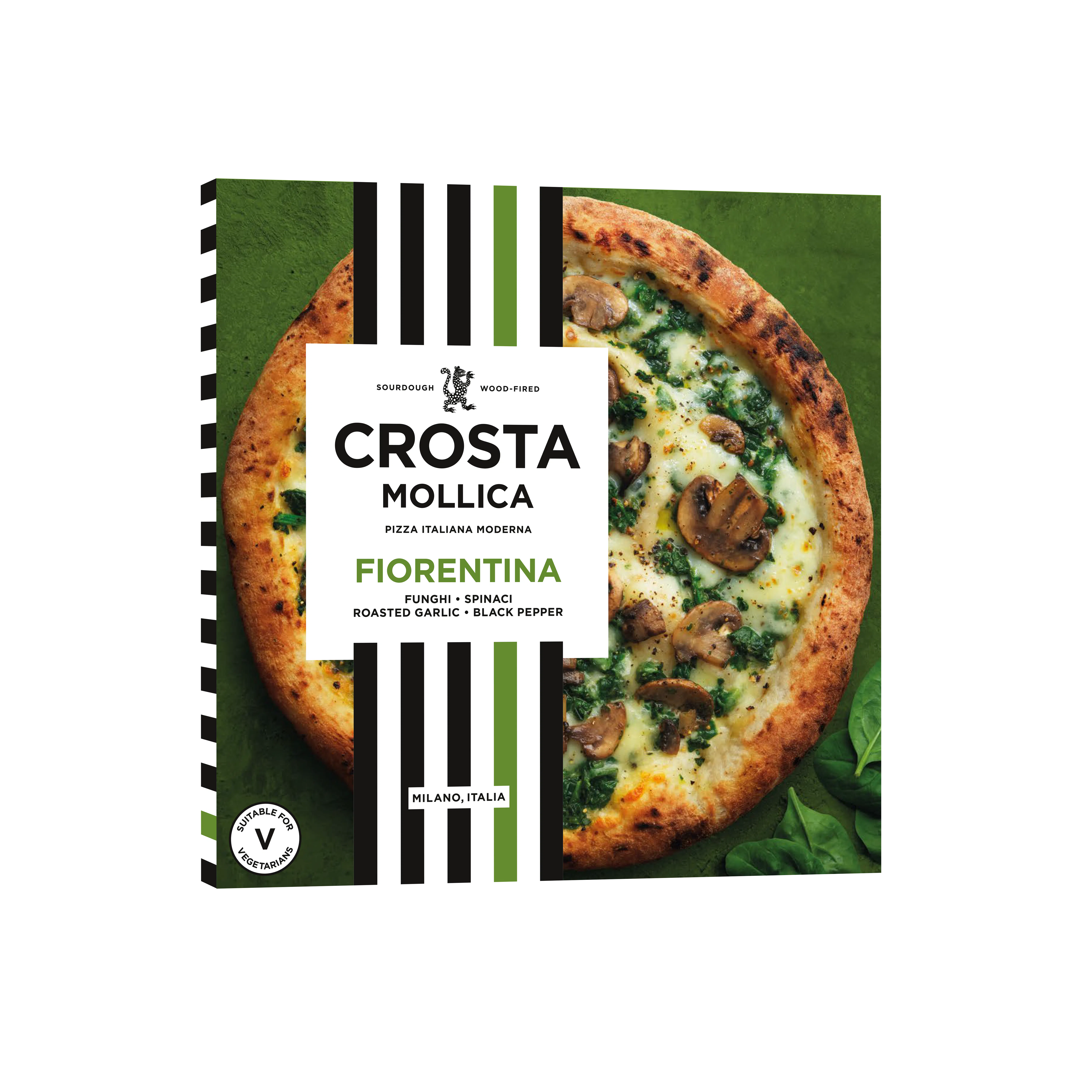 Crosta Mollica Verdure Pizza | Made in Italy | Vegan