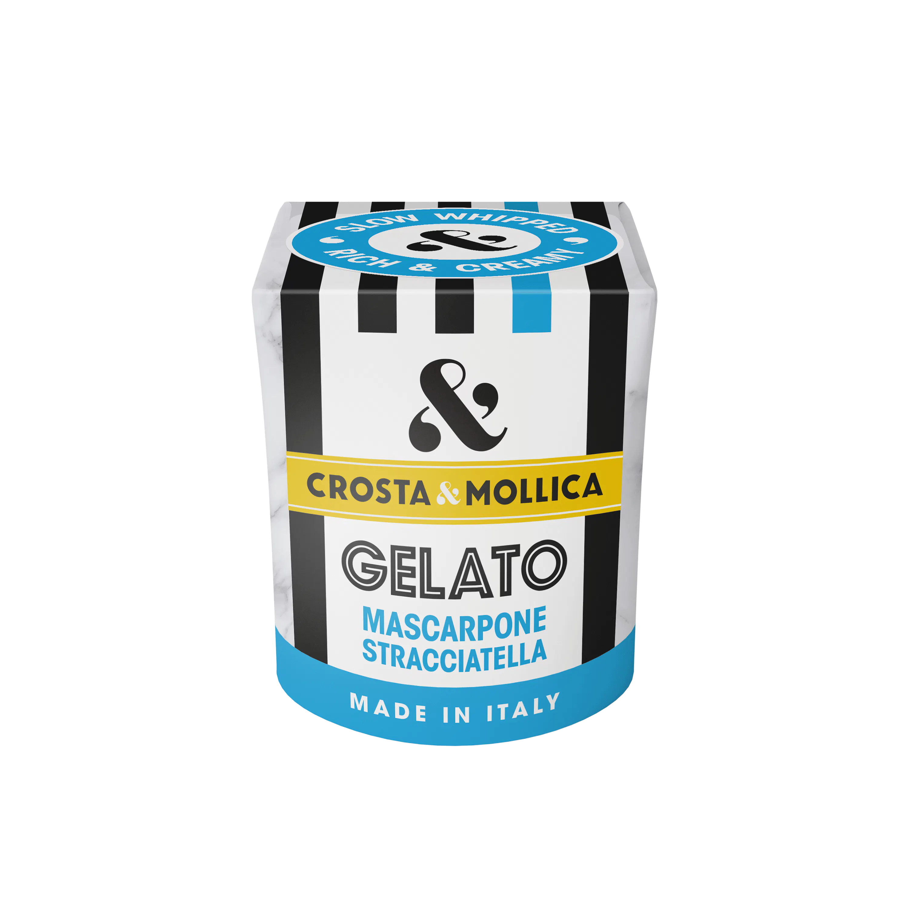 Crosta Mollica Amarena Cherry Gelato Dessert | Made in Italy