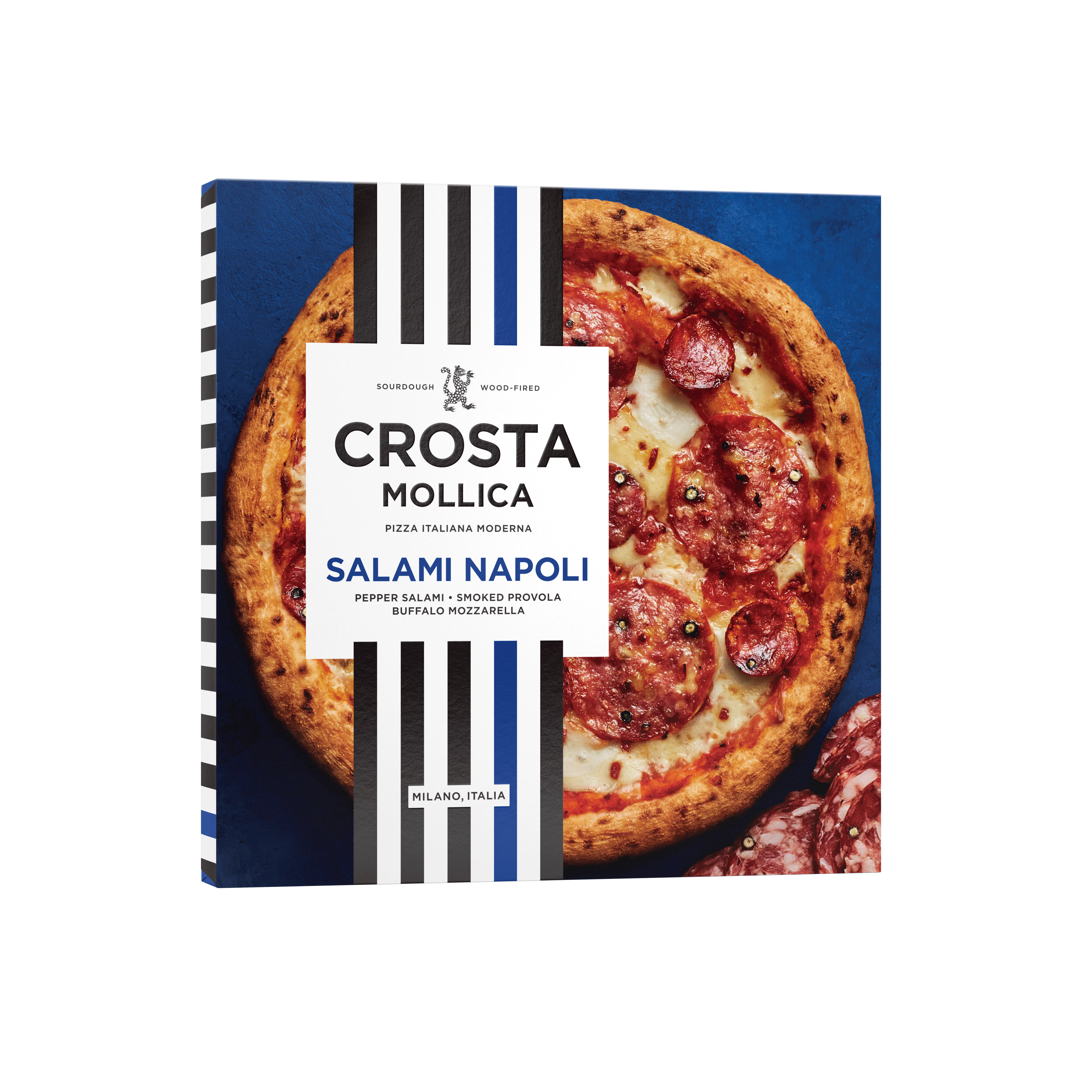 Crosta Mollica Salami Napoli Pizza | Made in Italy