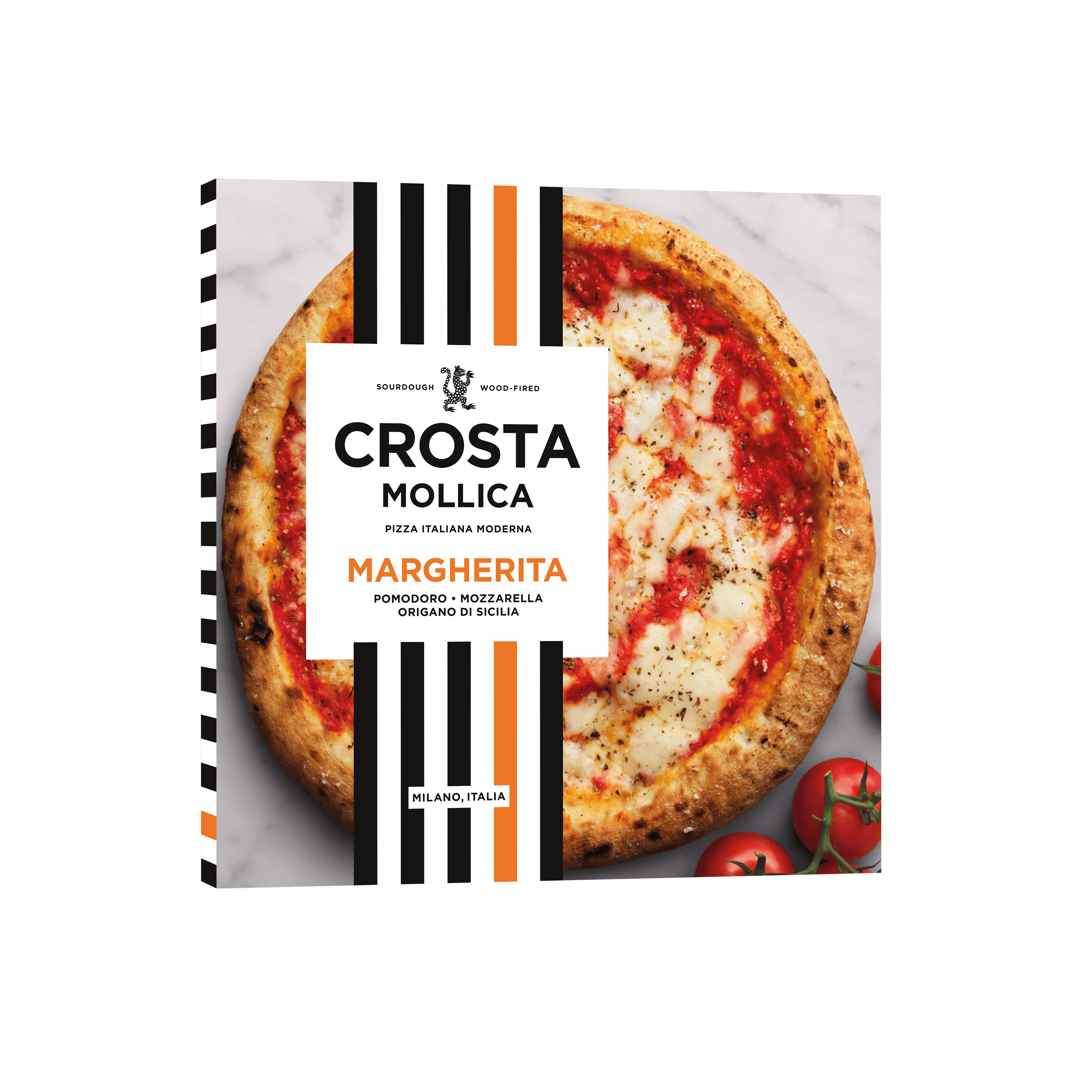 Crosta Mollica Pizza Margherita au levain
