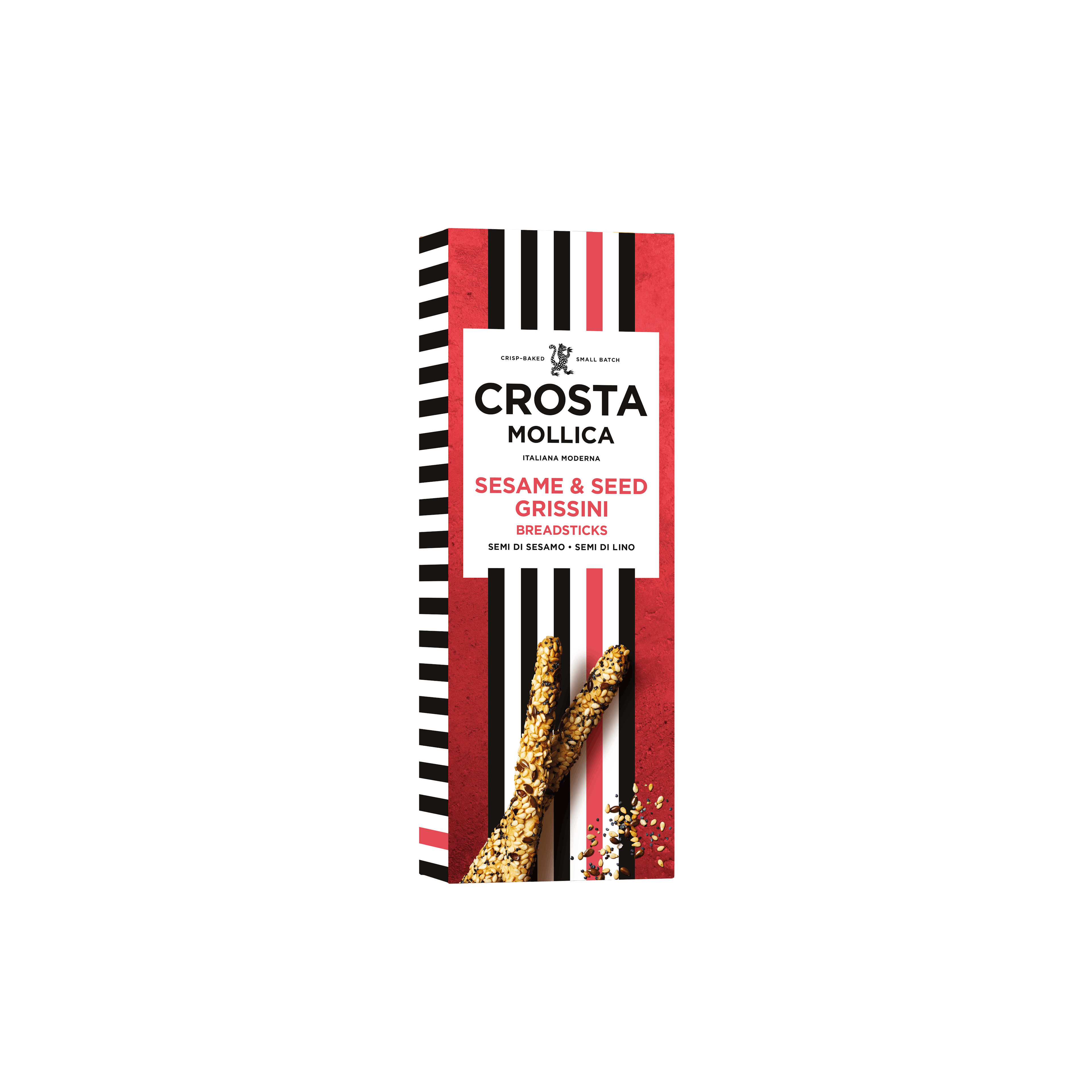 Crosta Mollica Sesame and Seeds Grissini