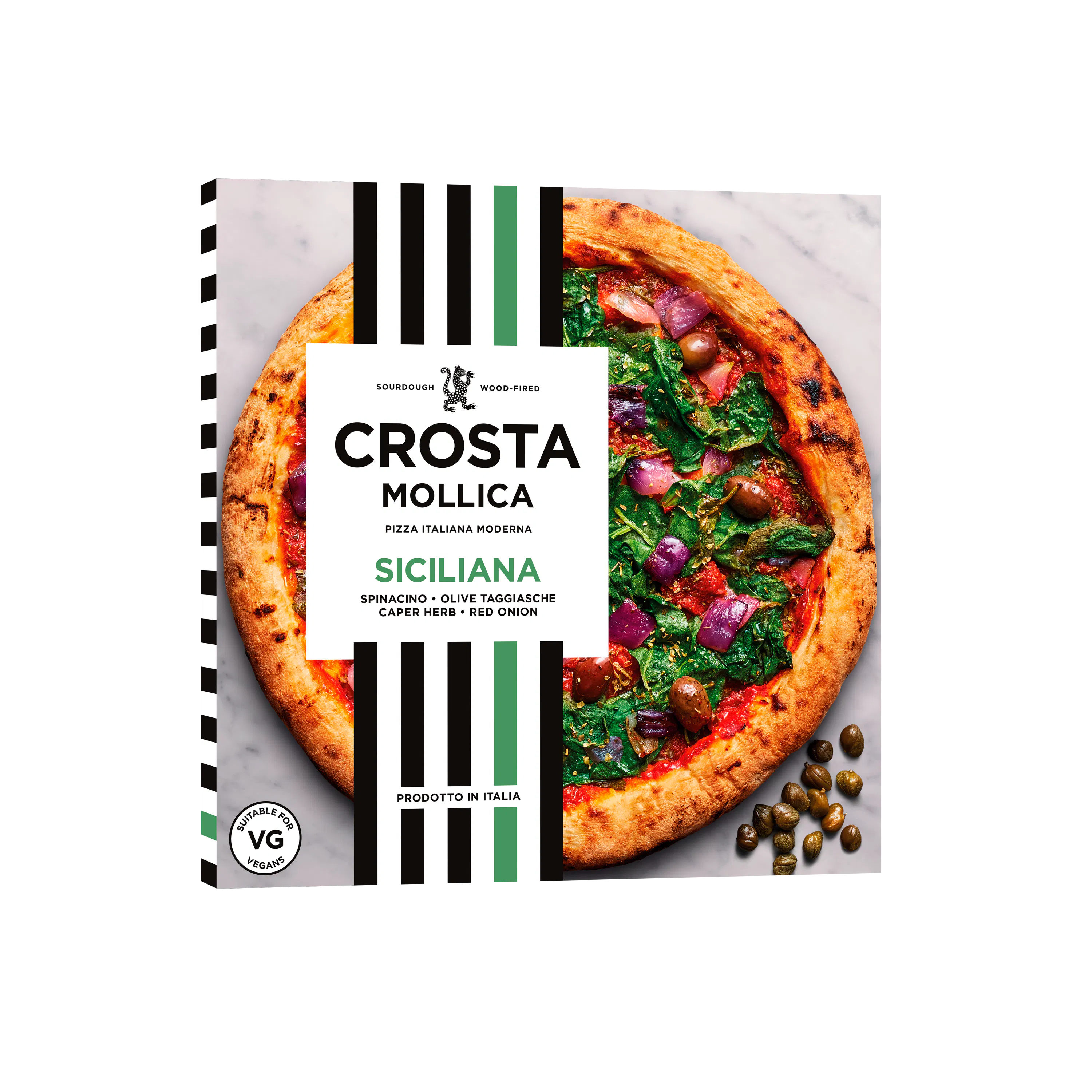 Crosta Mollica Vegana Pizza | Made in Italy | Vegan