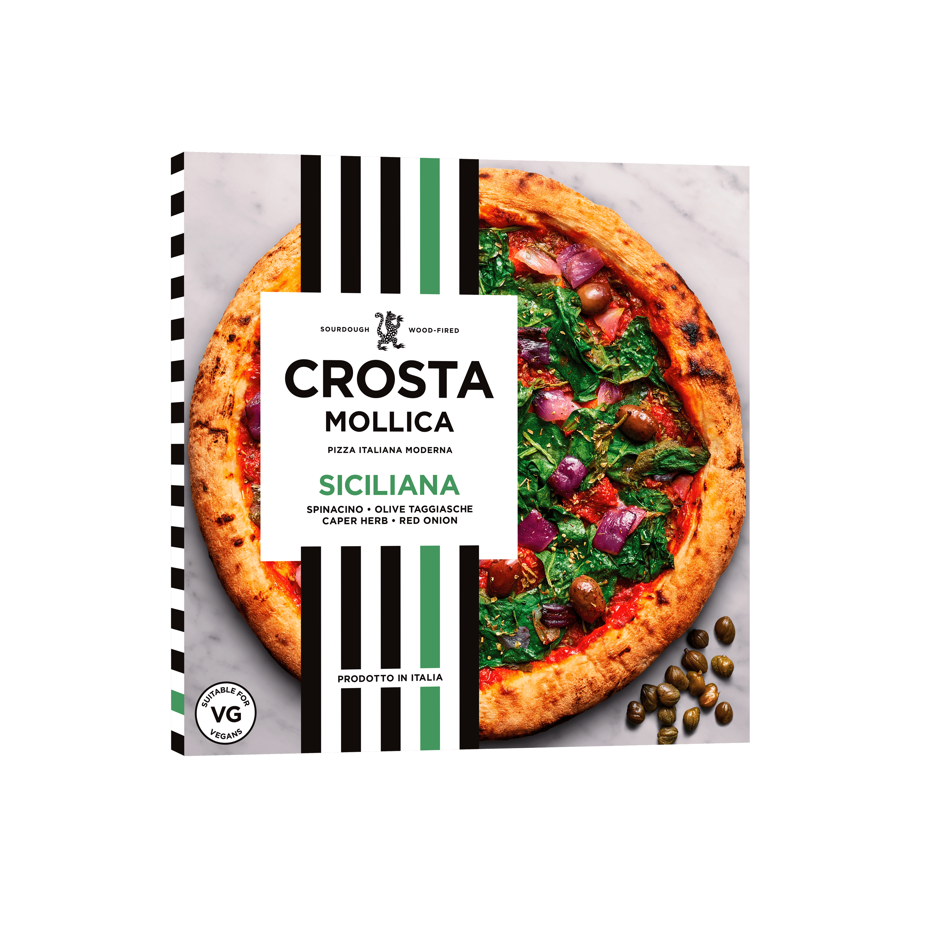 Crosta Mollica Siciliana sourdough pizza