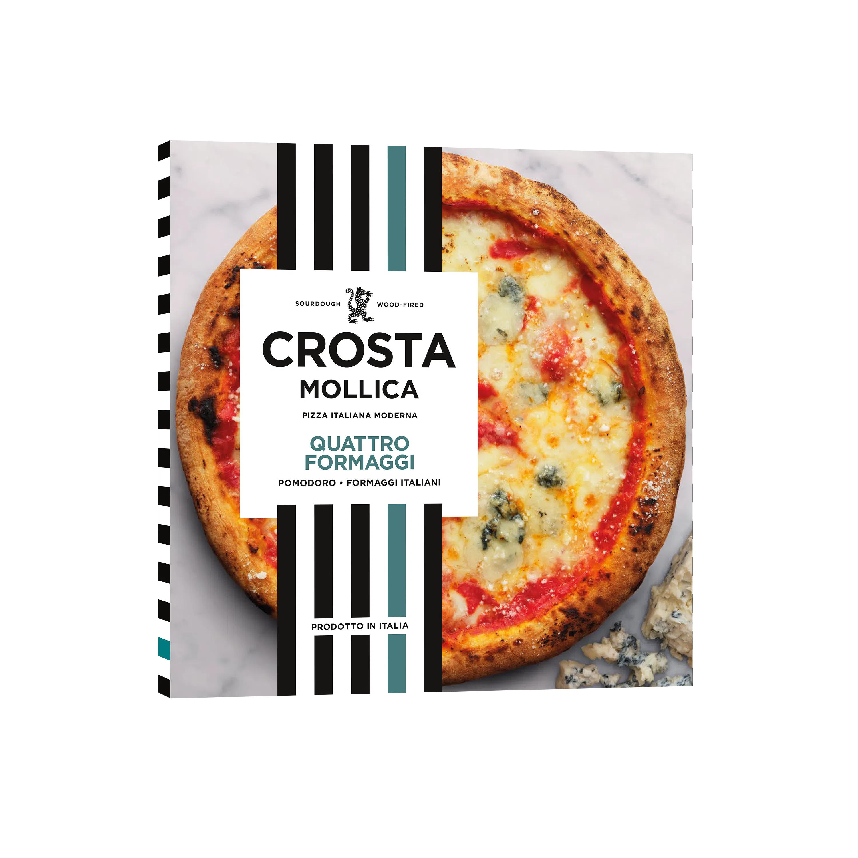 Crosta Mollica Quattro Formaggi sourdough pizza