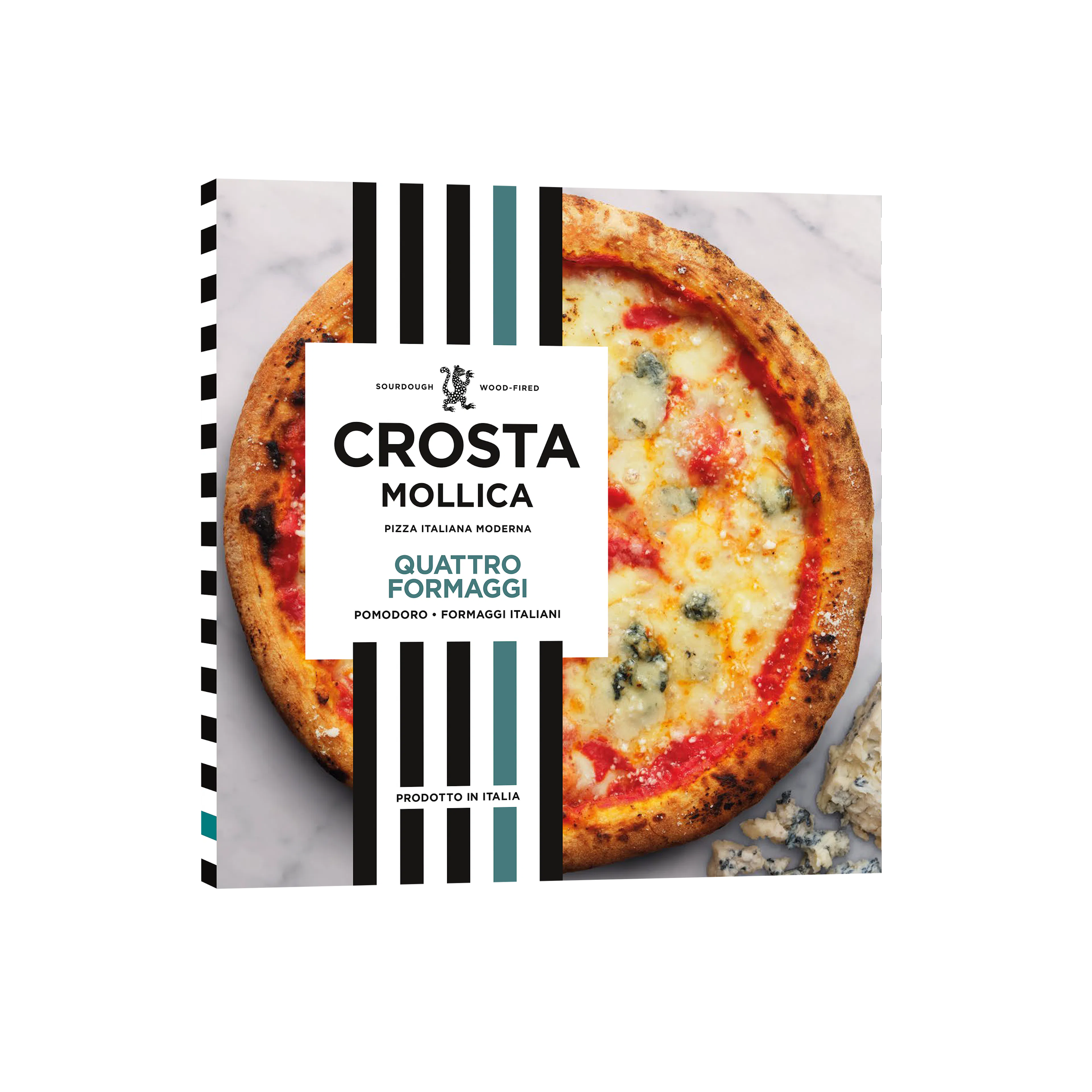Crosta Mollica Quattro Formaggi sourdough pizza