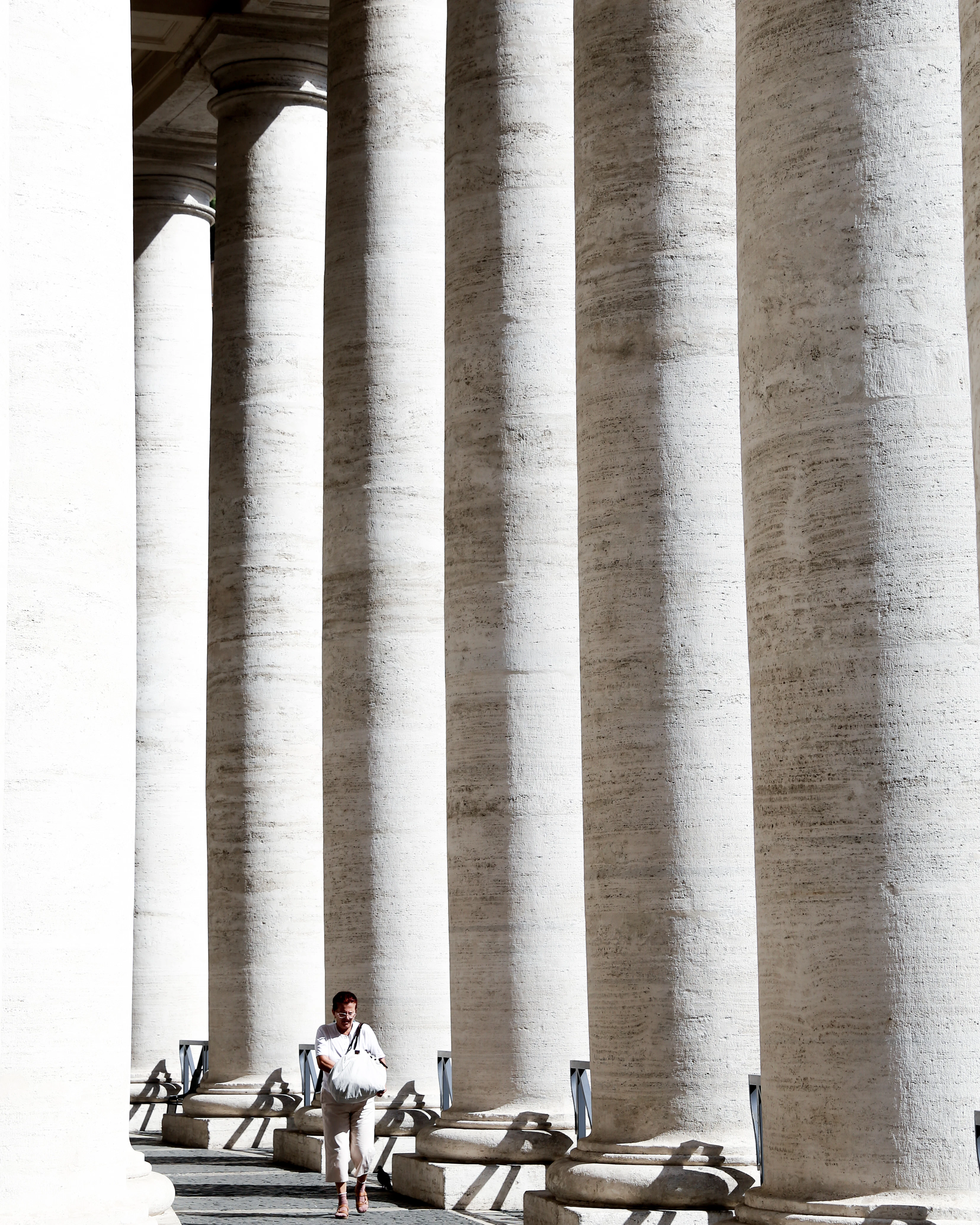 A colonnade in Rome | Crosta & Mollica