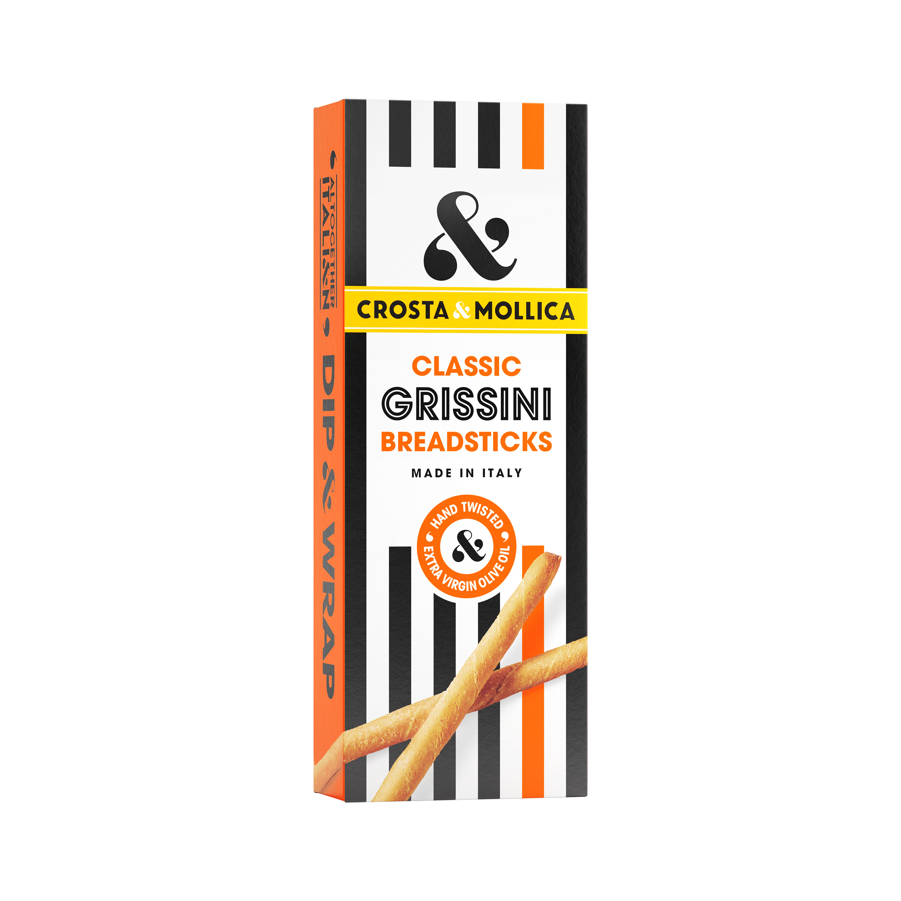 Classic Grissini packaging.