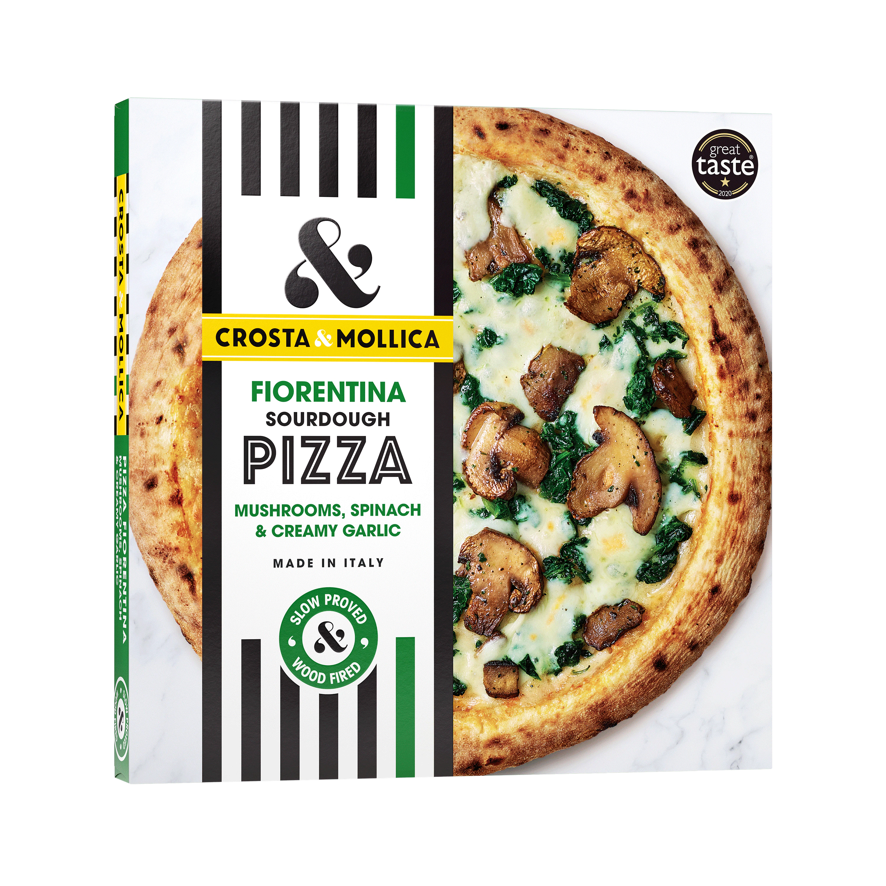 Fiorentina pizza packaging.