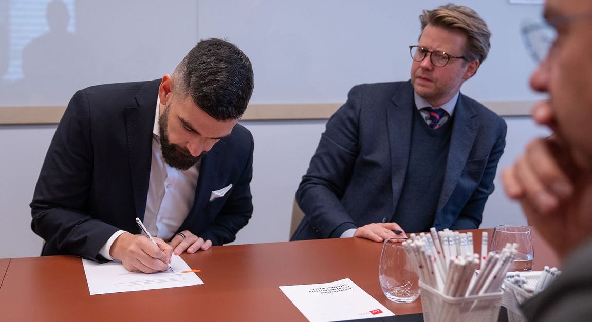 Podpis investície GymBeam