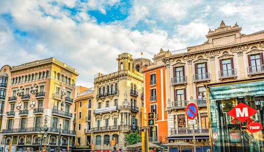 Fargerike fasader i Barcelona © Kirk Fisher, Pixabay