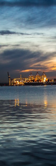 Southampton i kveldslys ©Roman Grac, Pixabay