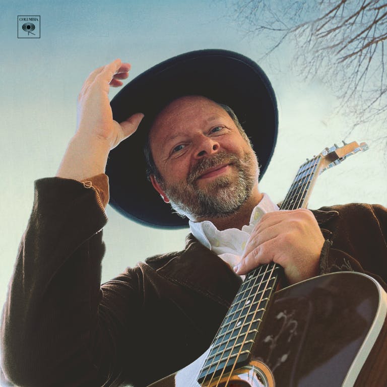Jeff on the cover of Bob Dylan's Nashville Skyline