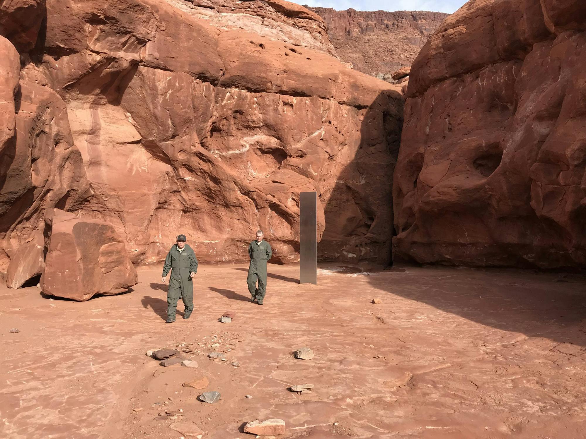 Utah monolith.