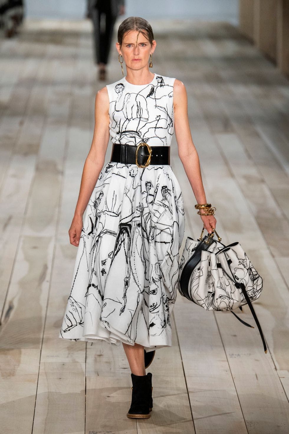 Alexander McQueen Spring 2020 Look no. 10.