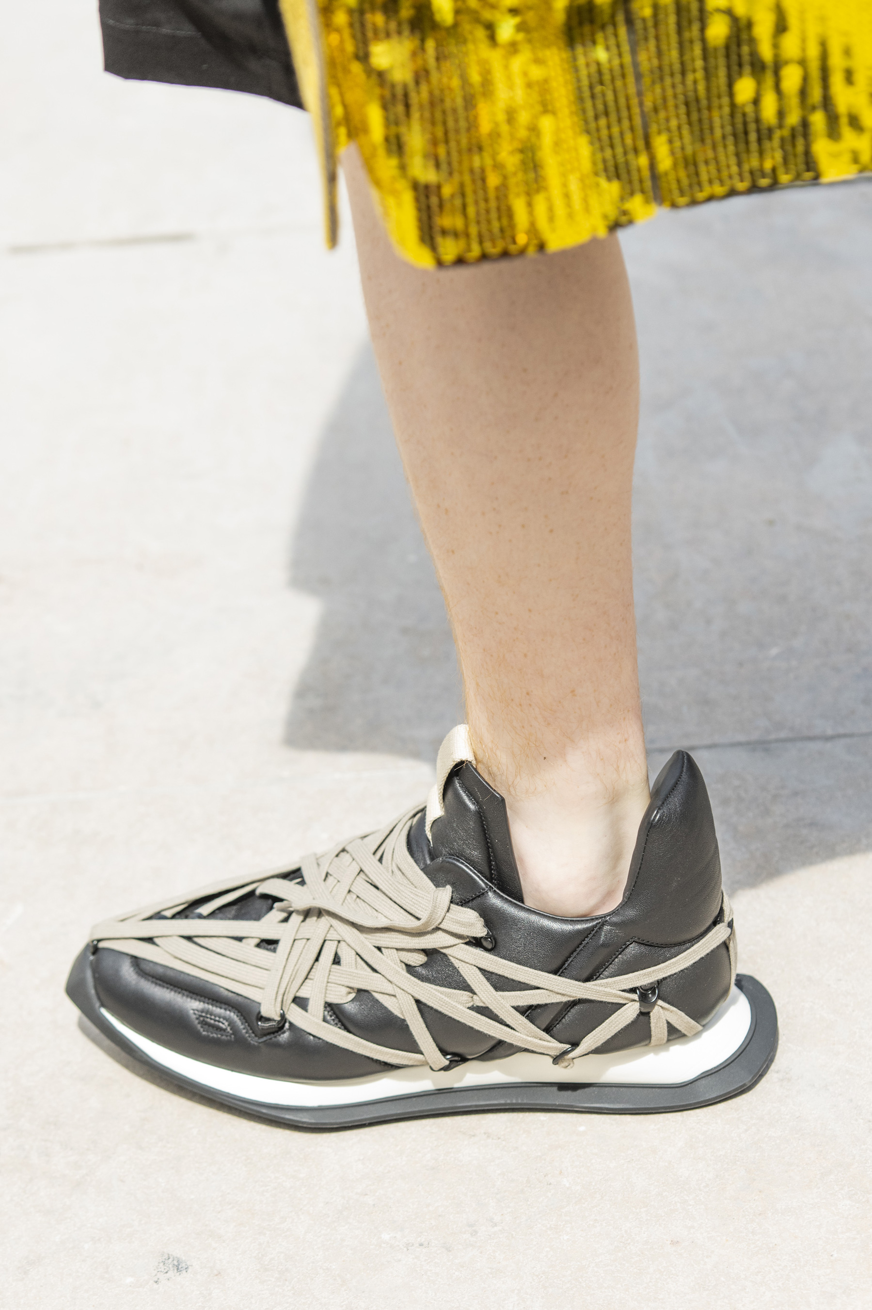 rick owens mega lace runner