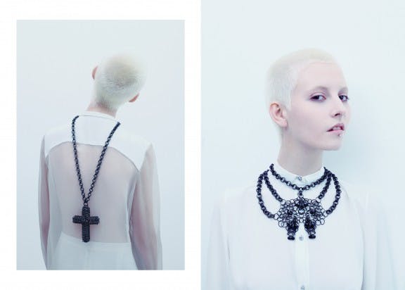 Fannie Schiavon chain necklace