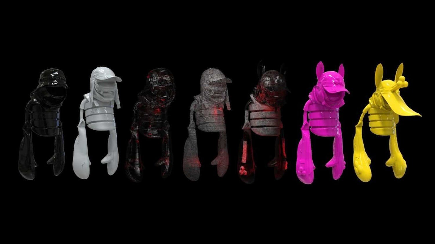 Aitor Throup Anatomyland Genesis NFT Collection