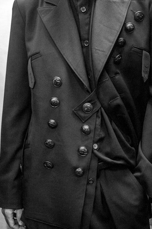 Yohji Yamamoto Backstage Double Breasted Military Jacket FW19