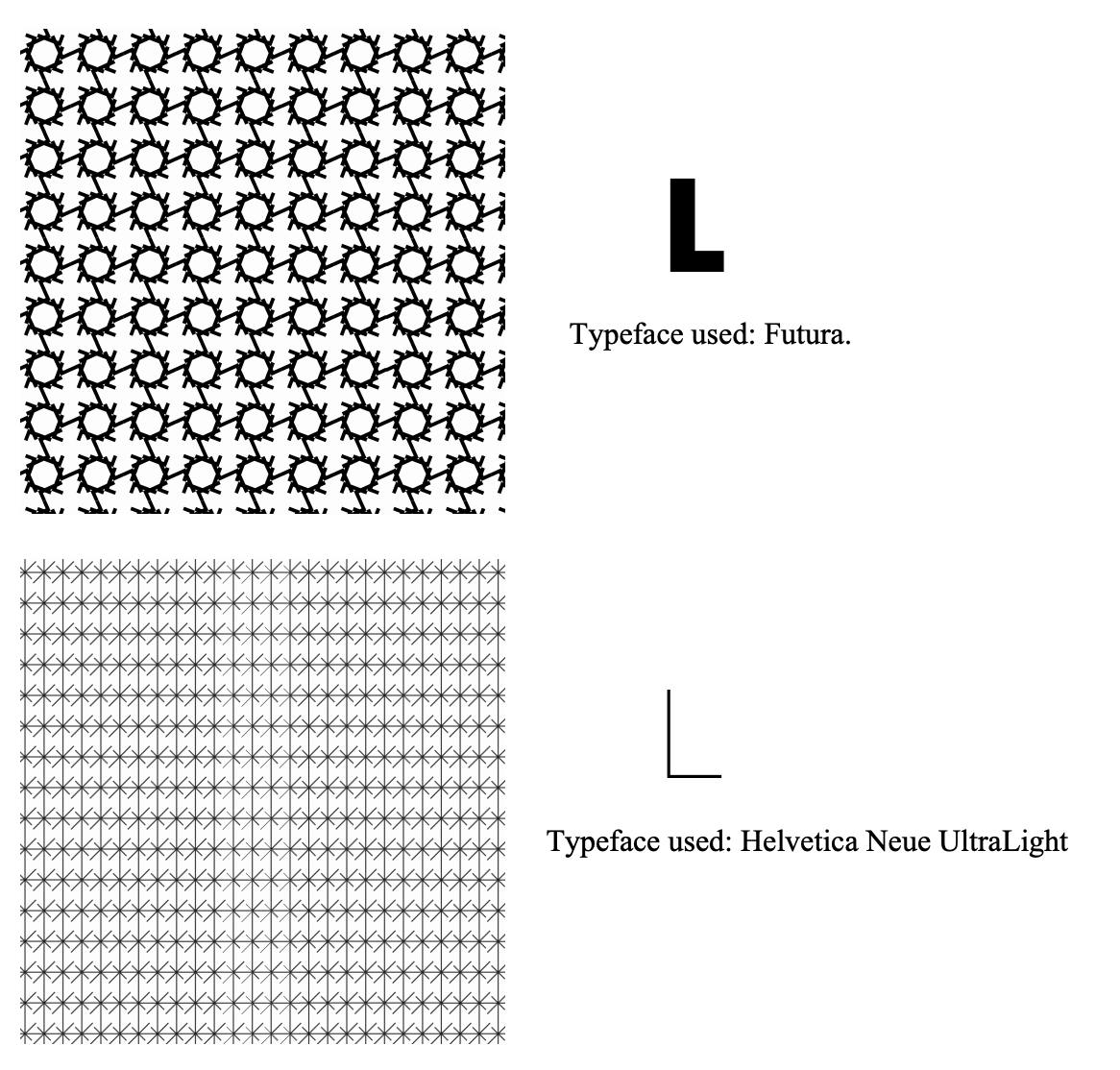 Typographic Patterns.