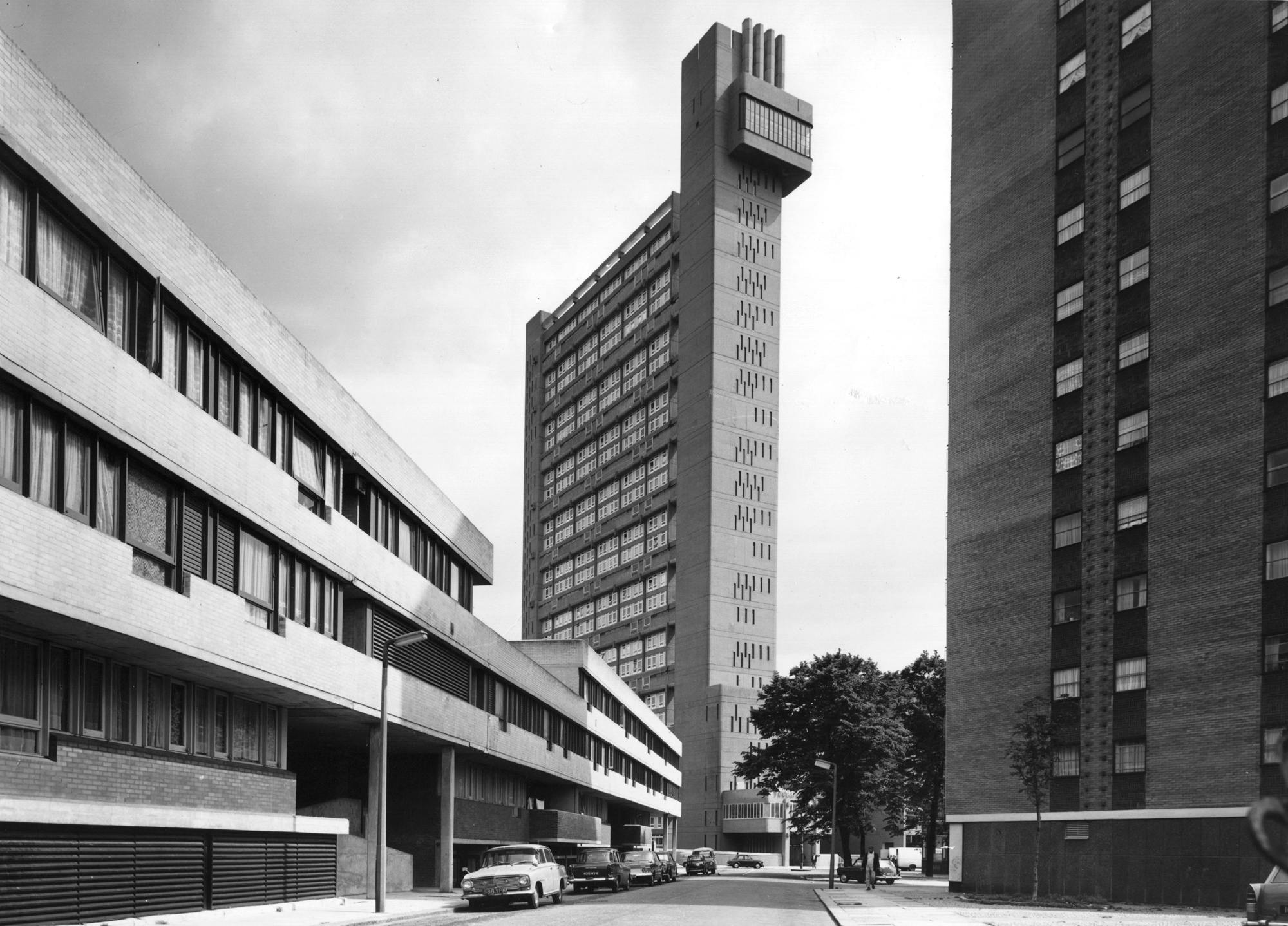 Trellick Tower, designed by Ernö Goldfinger, 1972