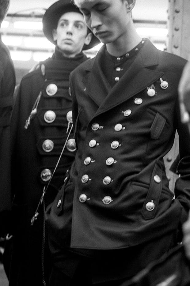 Yohji Yamamoto Backstage Military Double Breasted Jacket FW19