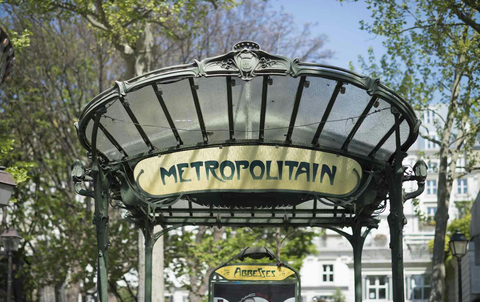 Metro Abbesses - Paris