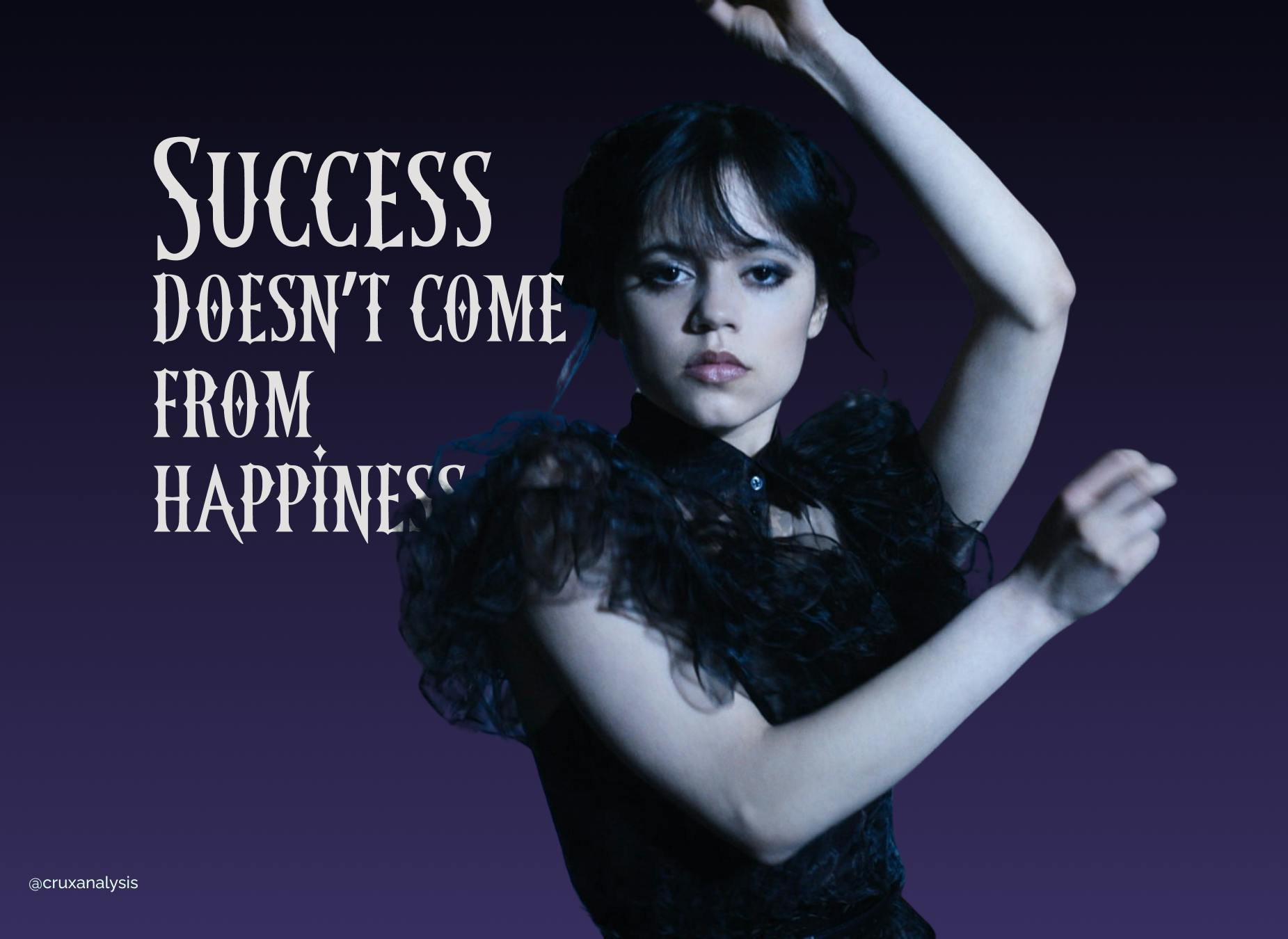 Wednesday Adams as a therapist