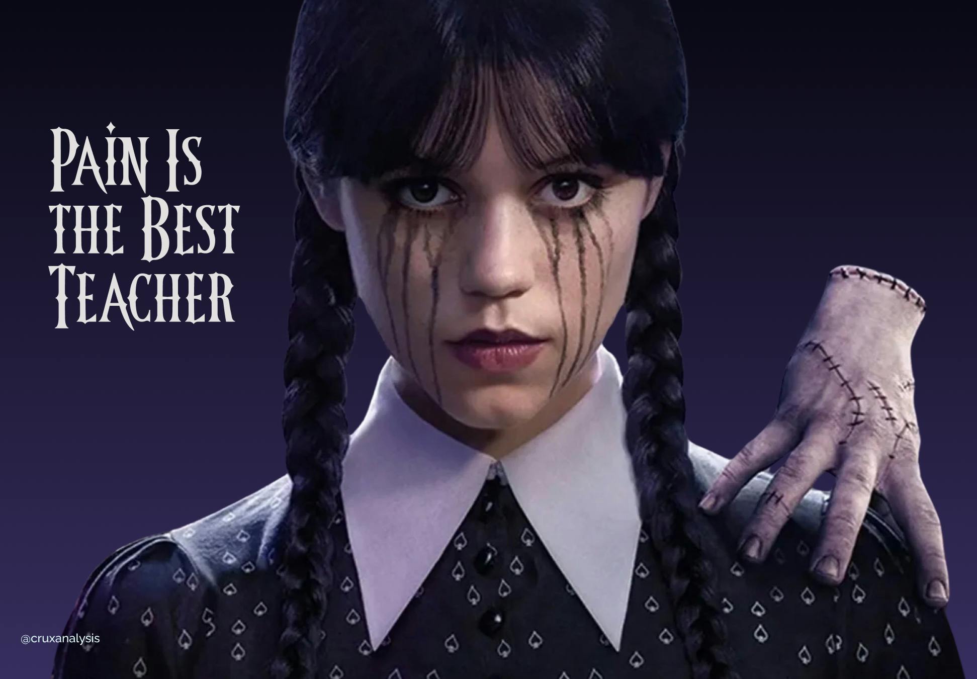 Wednesday Adams as a therapist