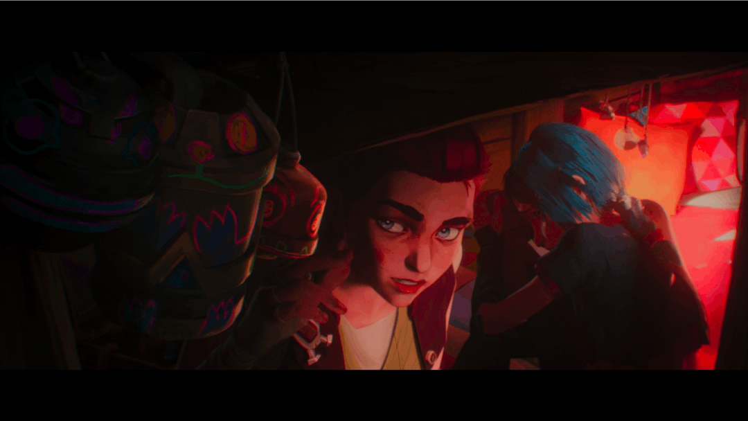 Vi explaining Jinx why she is special
