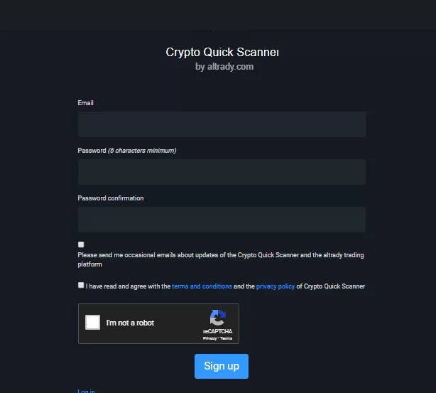 Crypto Base Scanner