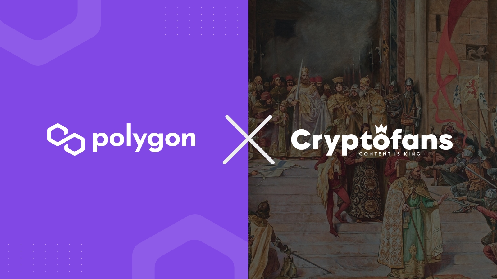 Cryptofans is launching on Polygon to bring content back to users cover image