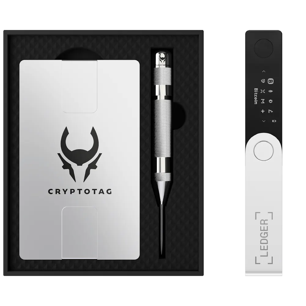 Cryptotag Rounded CRYPTOTAG | Zeus + Nano X