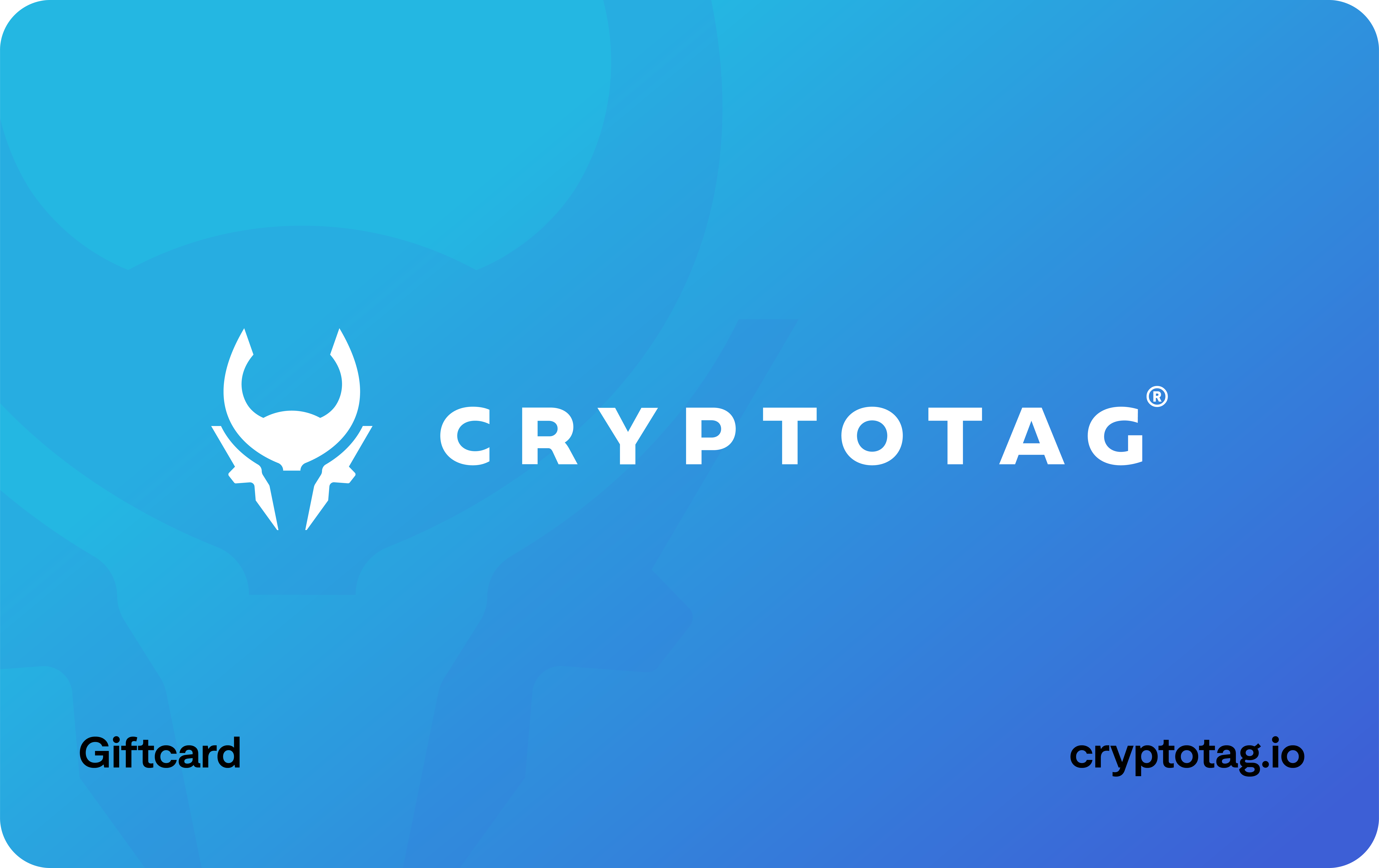 Cryptotag gift card