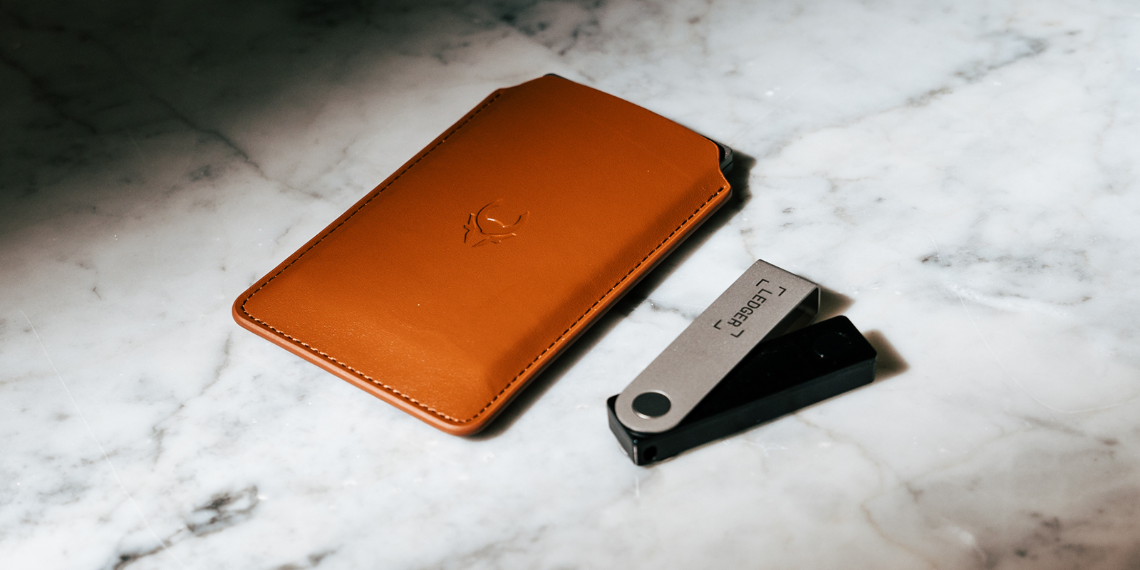 Cryptotag Stack Sack Leather Case BIP39 Backup Seed Phrase Crypto Wallet