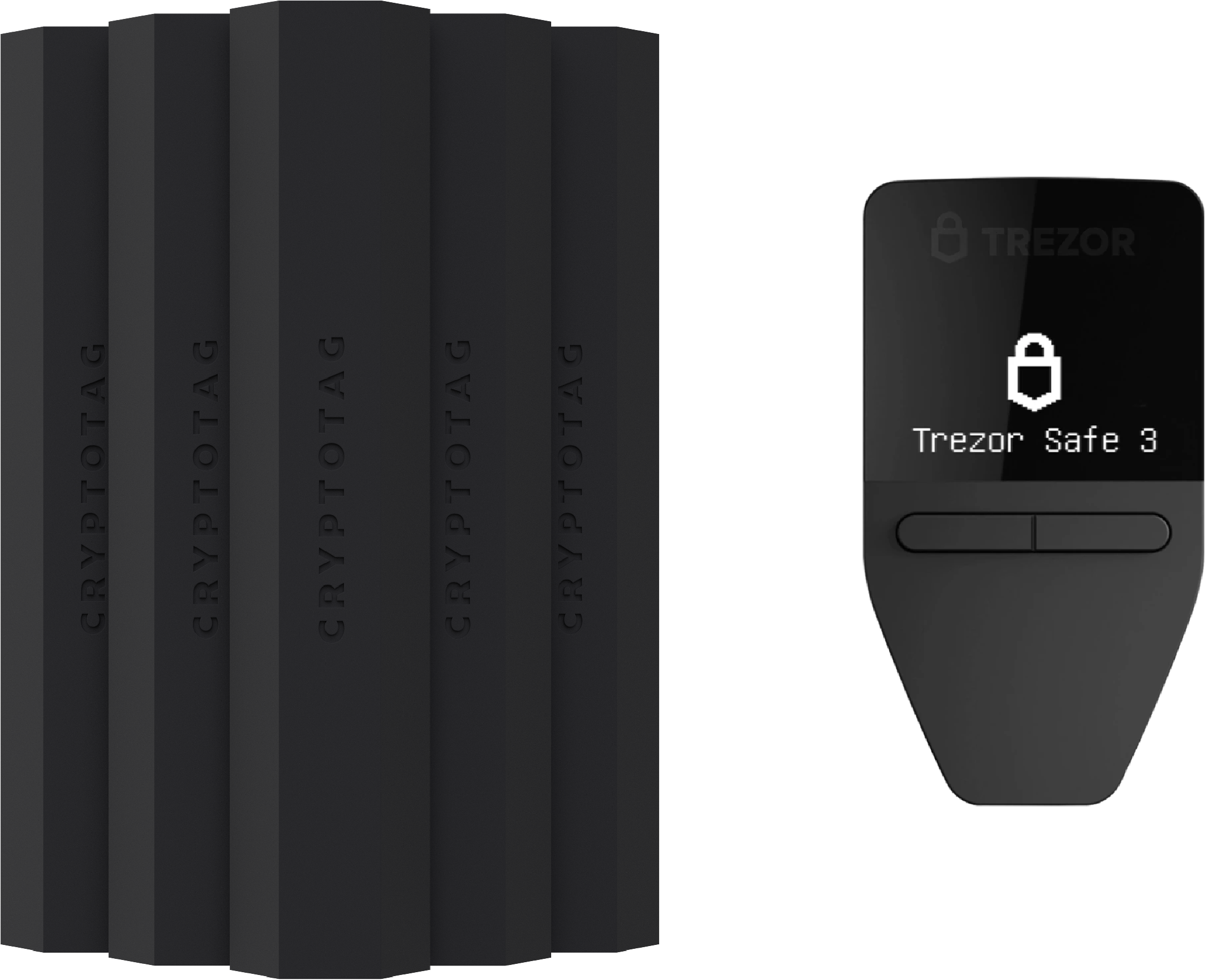 Cryptotag Odin 5 Trezor Safe 3 Combi StackPack SLIP39 Metal Wallet Backup