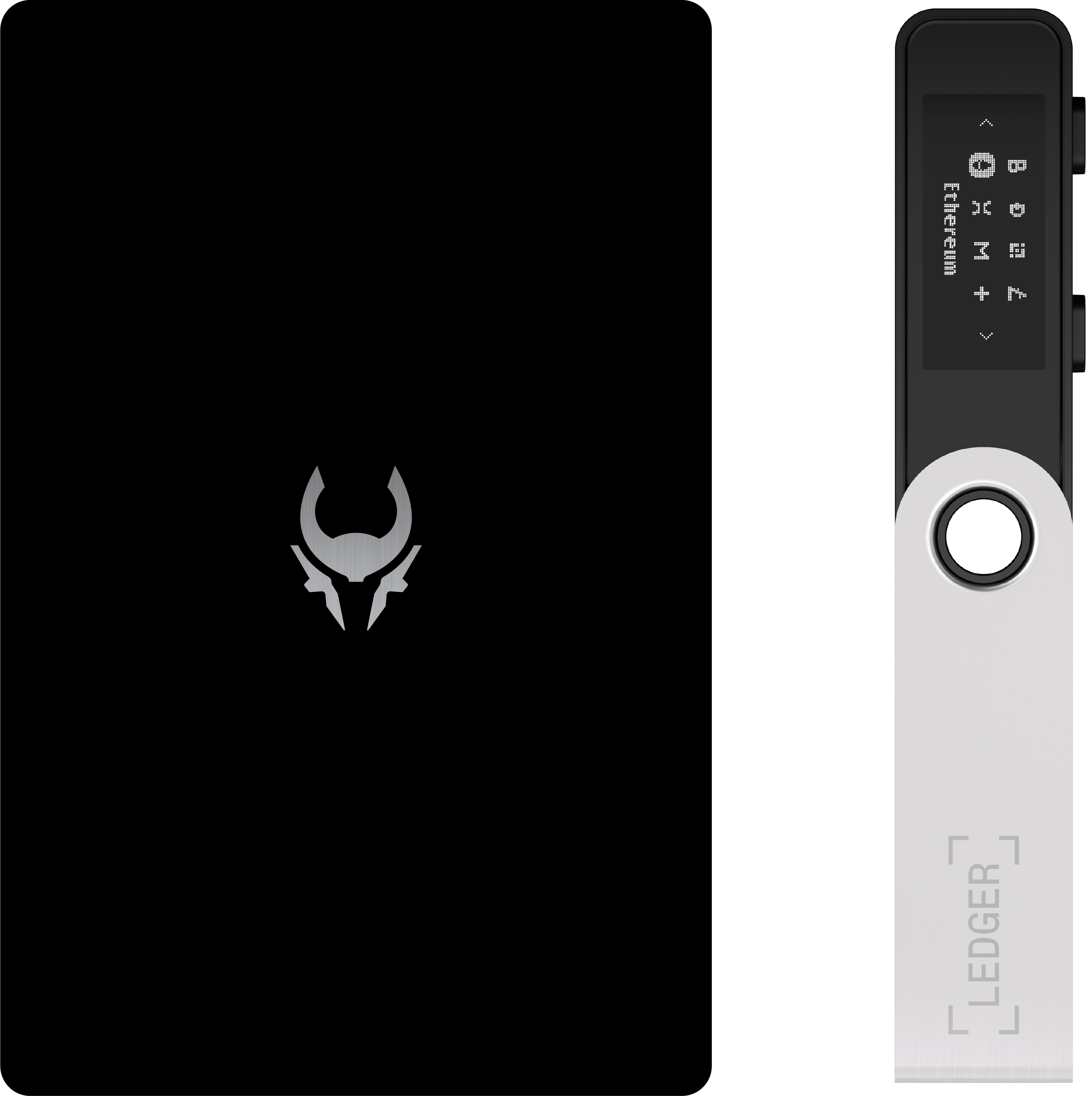 Cryptotag Loki Ledger Nano S Plus Combi Bundle StackPack BIP39 Crypto Seed Phrase Backup