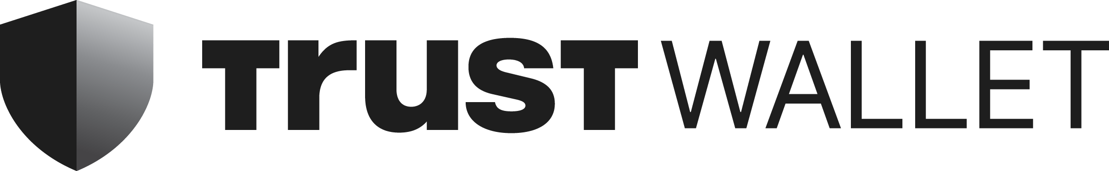 Trust Wallet Core Logo Black & White Cryptotag