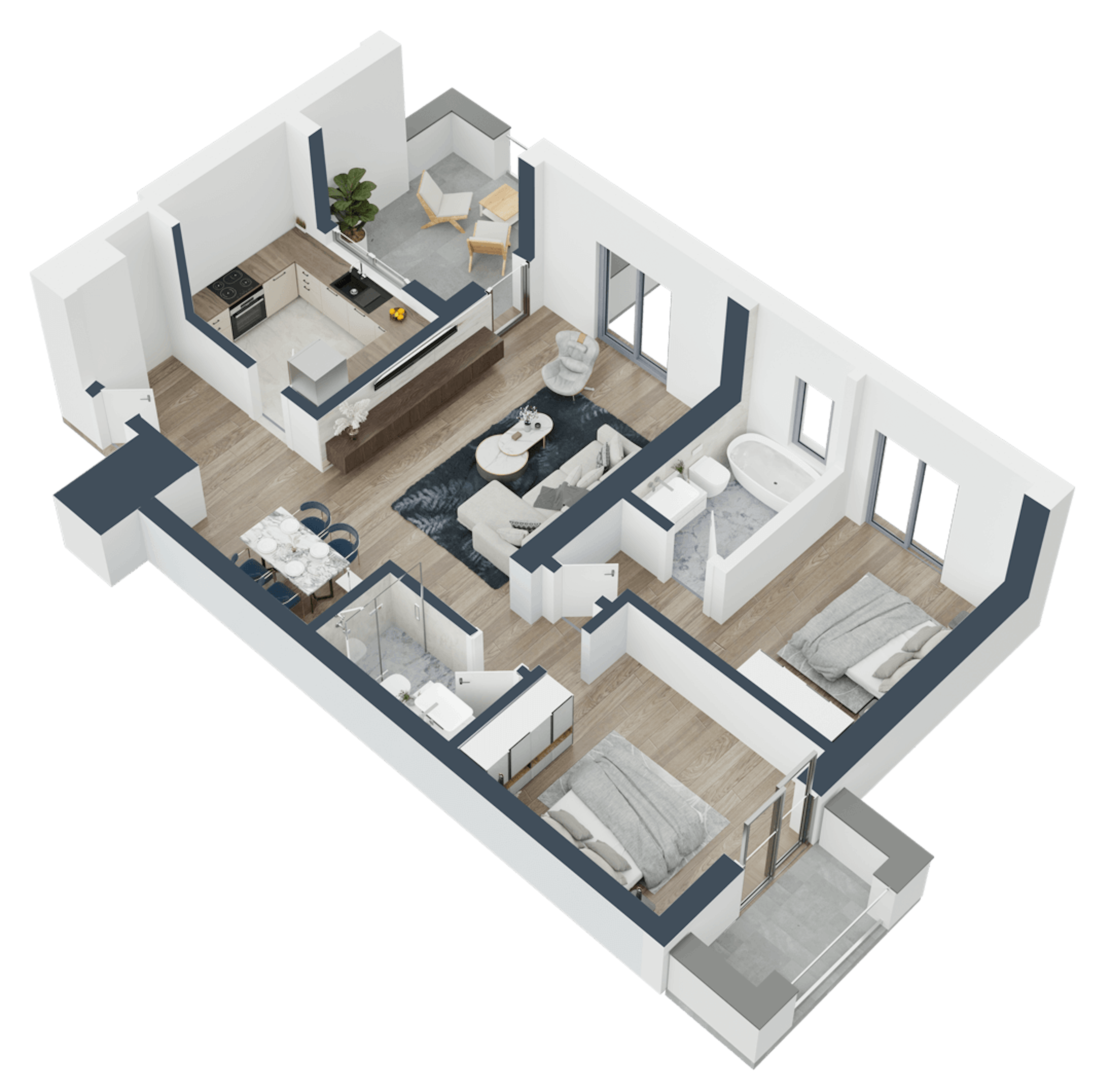 Apartament 3 Camere a10