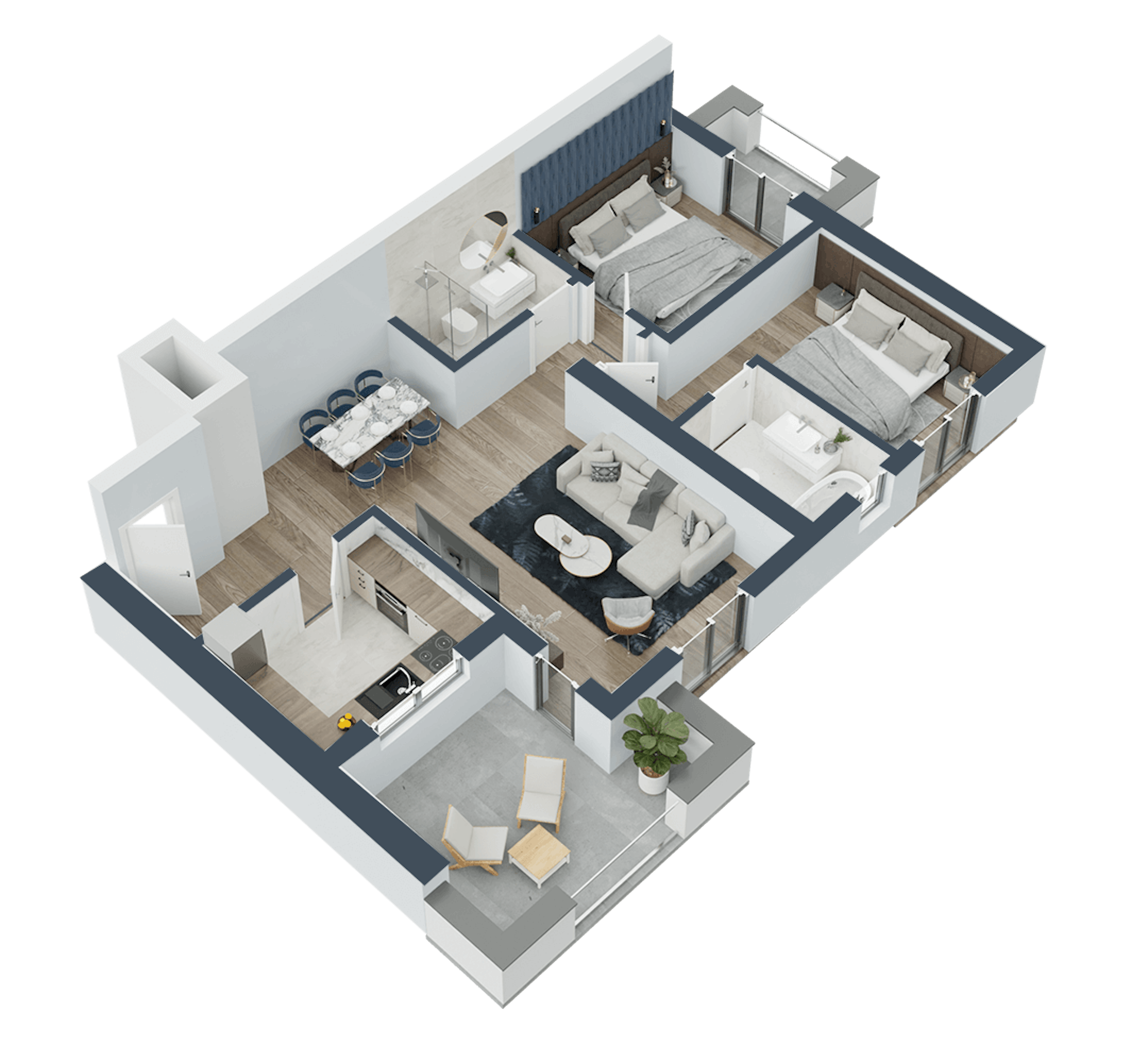 Apartament 3 Camere a11