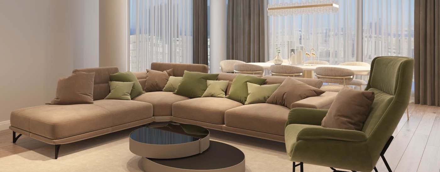 iving modern și elegant în complexul rezidențial Nordului, cu canapea spațioasă și zonă de dining luminoasă