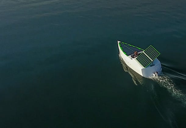 Solar boat