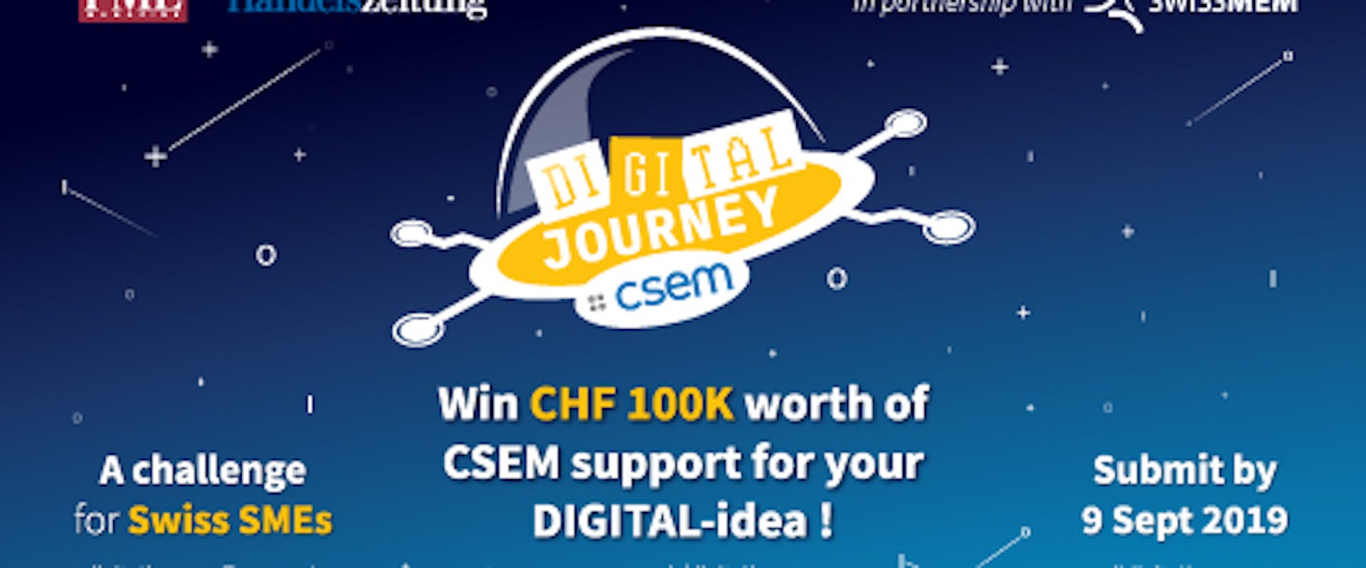 Banner CSEM Digital Journey 2018