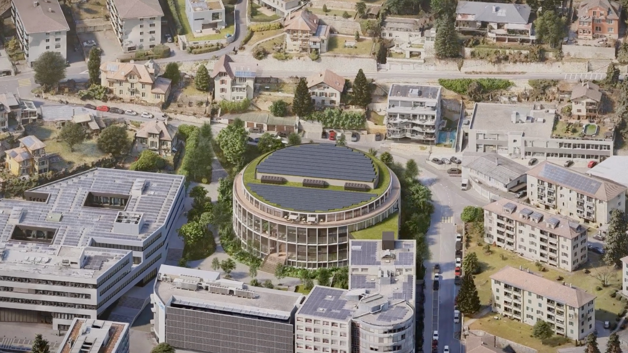 New building for CSEM in JD7, Neuchâtel: La Pendule