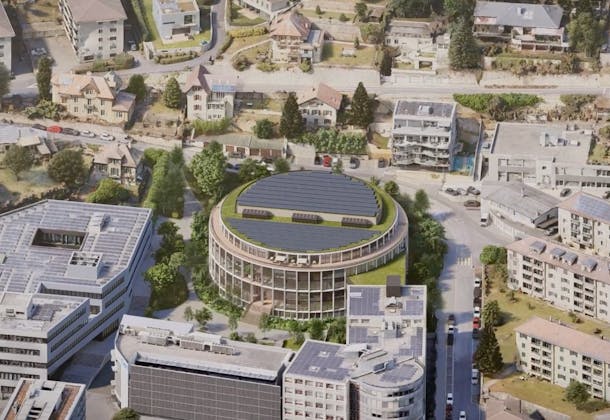 New building for CSEM in JD7, Neuchâtel: La Pendule